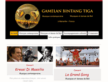 Tablet Screenshot of legrandgong.org